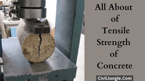 tensile strength of concrete test